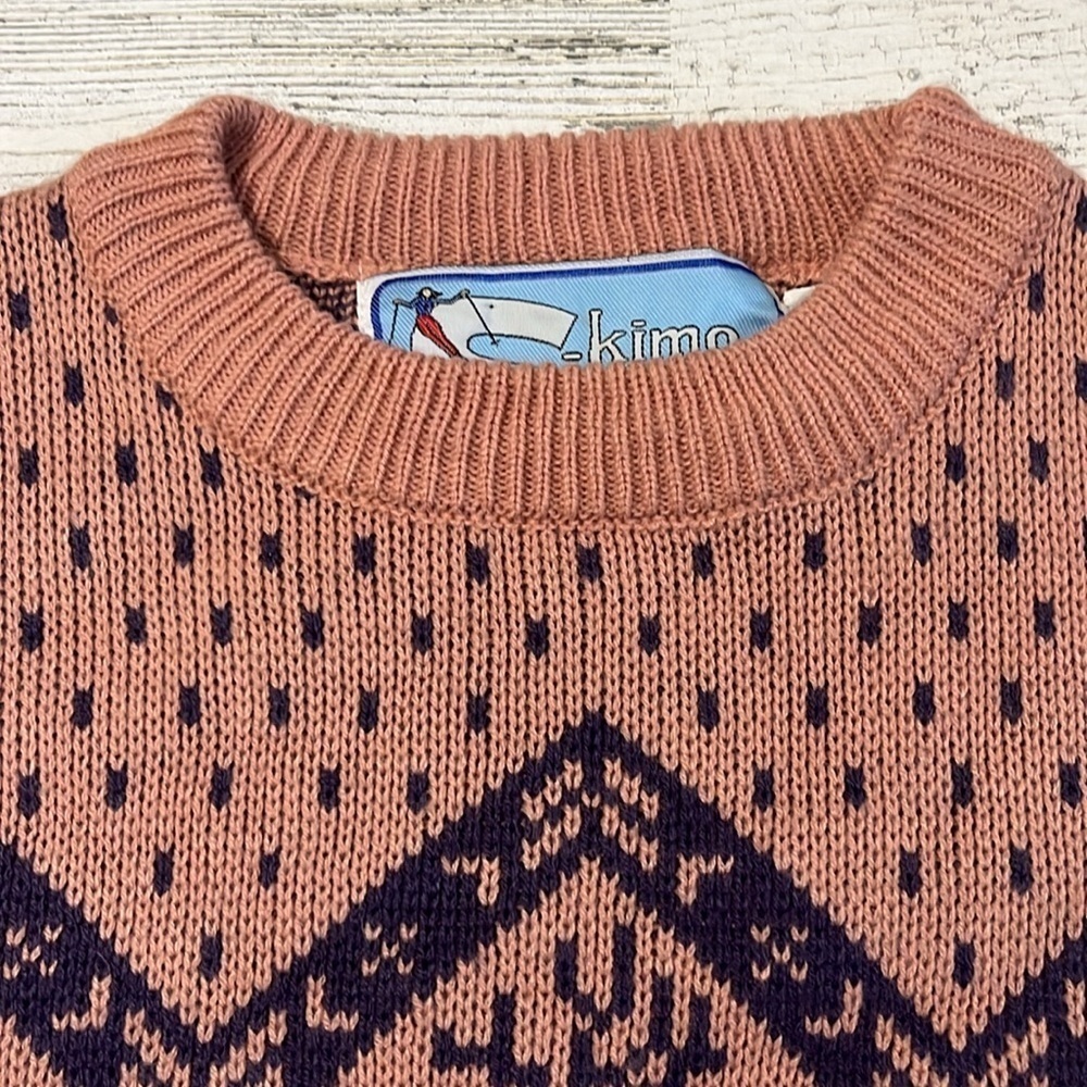 Vintage S-kimo by Susies sweater size M - Picture 5 of 9